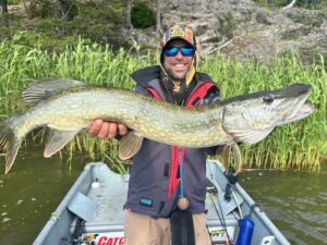 Pêche du brochet en Suède - lac Sibbo