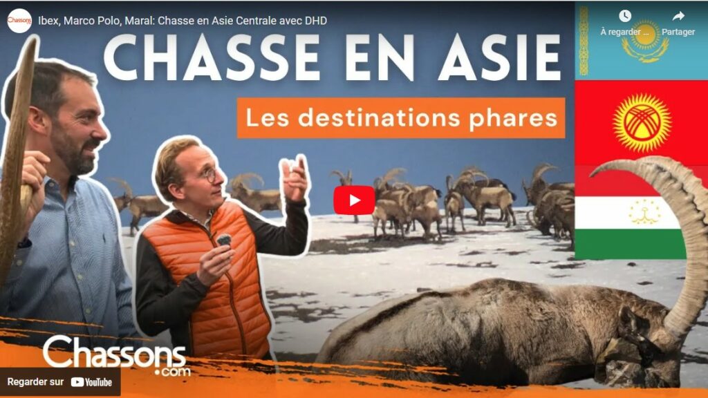 Chasse en Asie Centrale avec DHD